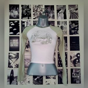 Long sleeve baby tee